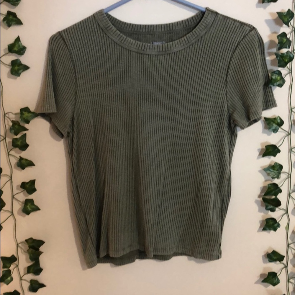 Olive Green Aerie Tee